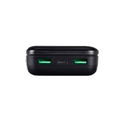 Внешний аккумулятор с дисплеем, 20000 mAh для нанесения логотипа