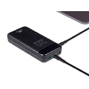 Внешний аккумулятор с дисплеем, 20000 mAh для нанесения логотипа