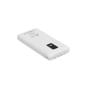 Внешний аккумулятор с дисплеем и встроенными кабелями VA2210, 10000 mAh для нанесения логотипа