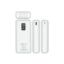 Внешний аккумулятор с дисплеем и встроенными кабелями VA2220, 20000 mAh для нанесения логотипа