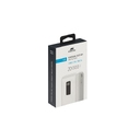 Внешний аккумулятор с дисплеем и встроенными кабелями VA2220, 20000 mAh для нанесения логотипа