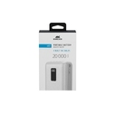 Внешний аккумулятор с дисплеем и встроенными кабелями VA2220, 20000 mAh для нанесения логотипа