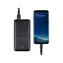 Внешний аккумулятор с быстрой зарядкой QC/PD VA2532, 10000 mAh для нанесения логотипа