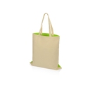 Сумка для шопинга «Twin» двухцветная из хлопка, 180 г/м2 для нанесения логотипа