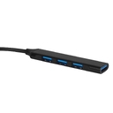USB-хаб «Link» с коннектором 2-в-1 USB-C и USB-A, 2.0/3.0 для нанесения логотипа
