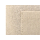 Складная сумка Jute из хлопка и джута с карманом для нанесения логотипа