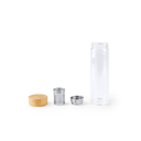 Бутылка SAOKO из боросиликатного стекла для нанесения логотипа