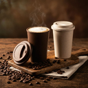 Стакан "Natural coffee" 450 мл для нанесения логотипа