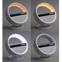 Bluetooth колонка "Smart Orb" 5Вт с беспроводным (15W) ЗУ, лампой, часами, FM радио для нанесения логотипа