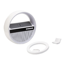 Bluetooth колонка "Smart Orb" 5Вт с беспроводным (15W) ЗУ, лампой, часами, FM радио для нанесения логотипа