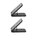Складная беспроводная (15W) зарядная станция "Slap" с MagSafe для нанесения логотипа
