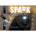 Фонарик "Spark" с рулеткой и карабином для нанесения логотипа
