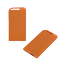 Зарядное устройство "Theta" с фонариком, 4000 mAh, покрытие soft touch для нанесения логотипа