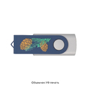 Флеш-карта "Vostok", объем памяти 16GB, покрытие soft touch# для нанесения логотипа