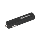 Автомобильное зарядное устройство "Slam" с 2-мя разъёмами USB, покрытие soft touch для нанесения логотипа