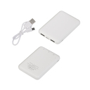 Зарядное устройство "Compact", 5000 mAh, белый для нанесения логотипа