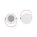 Настольная беспроводная (15W) зарядная станция "Smart Home" с bluetooth колонкой-лампой для нанесения логотипа
