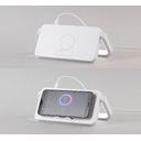 Лампа складная "Smart Light" с беспроводным (10W) зарядным устройством и подставкой для смартфона для нанесения логотипа