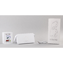 Лампа складная "Smart Light" с беспроводным (10W) зарядным устройством и подставкой для смартфона для нанесения логотипа