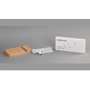 Беспроводное (10W) зарядное устройство "Bamboo Power" 5000 mAh с подставкой под смартфон, бамбук для нанесения логотипа