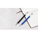 Ручка шариковая "Spin" с 6ти-гранным спиннером, покрытие soft touch для нанесения логотипа