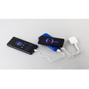 Беспроводное зарядное устройство "Sticky SOFTTOUCH", 10000 mAh с подсветкой логотипа и присосками для нанесения логотипа