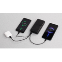 Зарядное устройство "Blackstone" 20000 mAh с кабелем 3 в 1 для нанесения логотипа