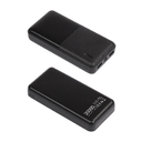 Зарядное устройство "Blackstone" 20000 mAh с кабелем 3 в 1 для нанесения логотипа