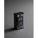 Зарядное (22.5W) устройство "Inside" 9000 mAh с прозрачным корпусом и цифровым индикатором заряда/напряжения/силы тока для нанесения логотипа