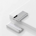 Зарядное устройство "Connect" 10000 mAh со встроенными Type-C/Lightning кабелями для нанесения логотипа