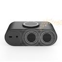 Настольные часы "Smart Hub" с bluetooth колонкой 5Вт, беспроводной (15W) зарядкой и подсветкой логотипа для нанесения логотипа