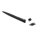 Ручка шариковая "Secret" с флеш-картой OTG 32Gb (USB2.0/Type-C), покрытие soft touch для нанесения логотипа