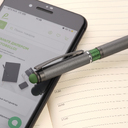Шариковая ручка АйПи Хамелеон (IP Chameleon), зеленая для нанесения логотипа