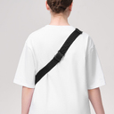 Поясная сумка Бостон (Boston), черный для нанесения логотипа