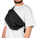Сумка через плечо (cross body) Бостон (Boston), черная для нанесения логотипа