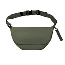 Сумка через плечо (cross body) Бостон (Boston), зеленая для нанесения логотипа