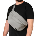 Сумка через плечо (cross body) Бостон (Boston), серая для нанесения логотипа