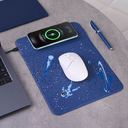 Коврик для мыши с беспроводным зарядным устройством 15W Онор (Honor) для нанесения логотипа