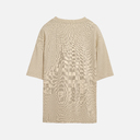 Футболка унисекс премиум Аура (Aura), 200гр. бежевый, размер 3XL/4XL для нанесения логотипа