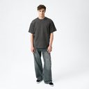 Футболка унисекс Драйв (Drive), 240гр., серая с варкой, размер XS/S для нанесения логотипа