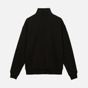 Толстовка на молнии унисекс Флоу (Flow), черная, размер 3XL/4XL для нанесения логотипа