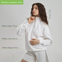 Толстовка на молнии унисекс Флоу (Flow), зеленая, размер 3XL/4XL для нанесения логотипа