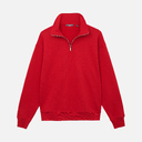 Толстовка на молнии унисекс Флоу (Flow), красная, размер 3XL/4XL для нанесения логотипа