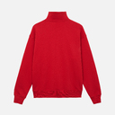 Толстовка на молнии унисекс Флоу (Flow), красная, размер 3XL/4XL для нанесения логотипа