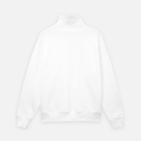 Толстовка на молнии унисекс Флоу (Flow), белая, размер 3XL/4XL для нанесения логотипа