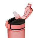 Бутылка для воды Флип мини (Flip mini), коралловая для нанесения логотипа