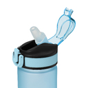 Бутылка для воды Флип мини (Flip mini), голубая для нанесения логотипа