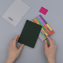 Ежедневник Спарк мини (Spark mini) A6 недатированный, зеленый для нанесения логотипа
