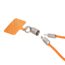 Кабель-ланьярд Корд (Cord), оранжевый для нанесения логотипа