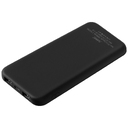 Внешний аккумулятор с подсветкой Люче (Luce) 10000 mAh, черный для нанесения логотипа